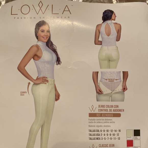 Sold ✨L•O•W•L•A   Authentic Colombian Shapewear•Red•Jeans✨ - Picture 6 of 11